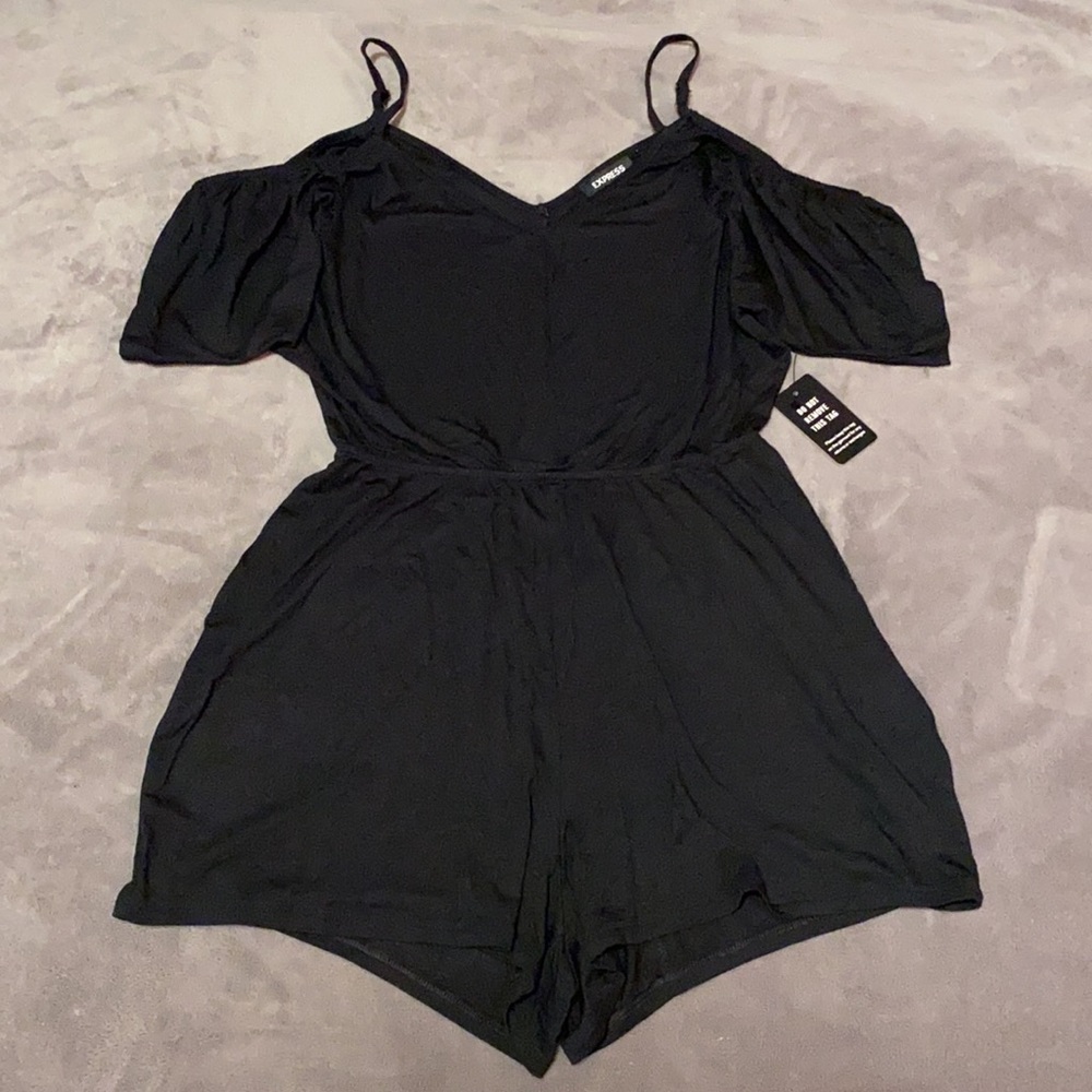 Express off the shoulder romper